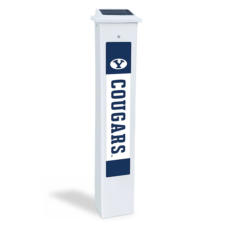 BYU Cougars 25" Solar Light Glow Post