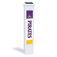 ECU Pirates 25" Solar Light Glow Post