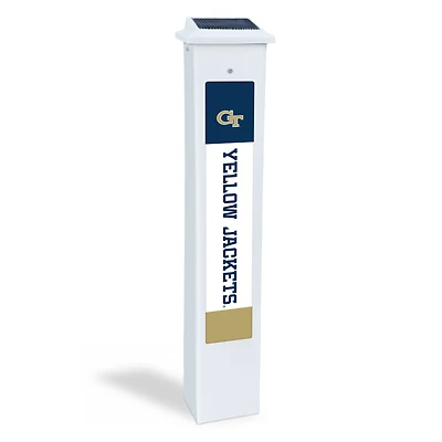 Georgia Tech Yellow Jackets 25" Solar Light Glow Post