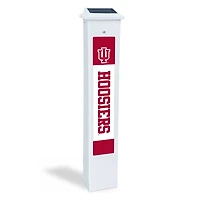 Indiana Hoosiers 25" Solar Light Glow Post