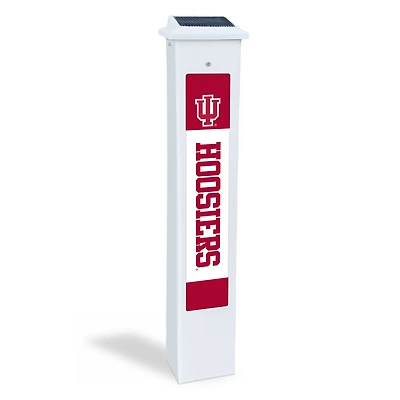 Indiana Hoosiers 25" Solar Light Glow Post