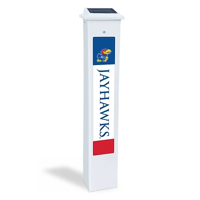 Kansas Jayhawks 25" Solar Light Glow Post