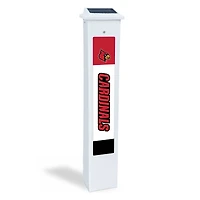 Louisville Cardinals 25" Solar Light Glow Post