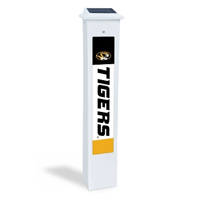 Missouri Tigers 25" Solar Light Glow Post