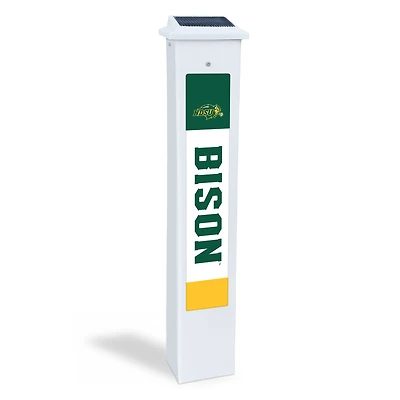 NDSU Bison 25" Solar Light Glow Post