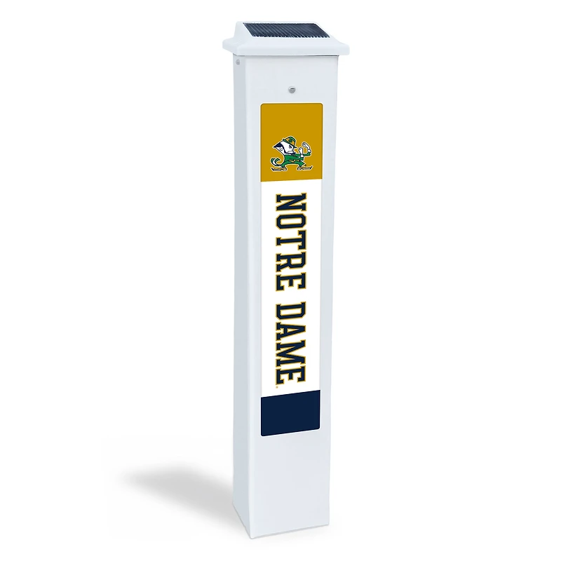Notre Dame Fighting Irish 25" Solar Light Glow Post