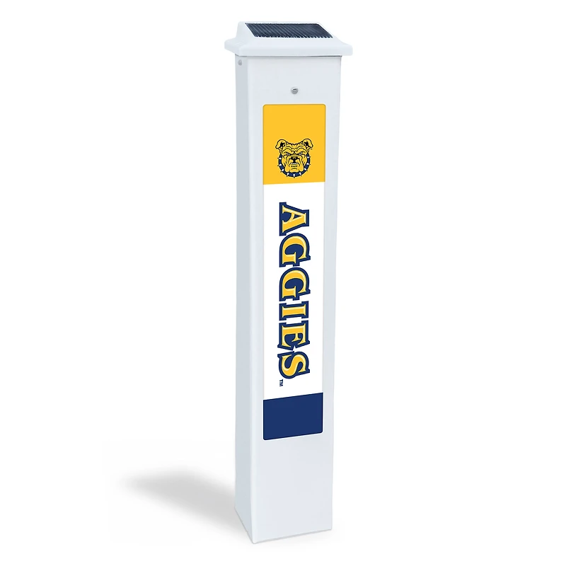 North Carolina A&T Aggies 25" Solar Light Glow Post