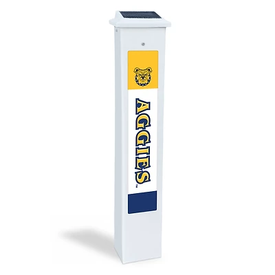 North Carolina A&T Aggies 25" Solar Light Glow Post