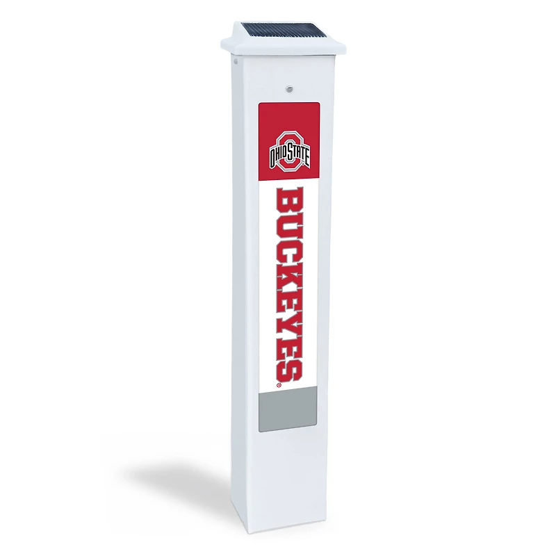 Ohio State Buckeyes 25" Solar Light Glow Post