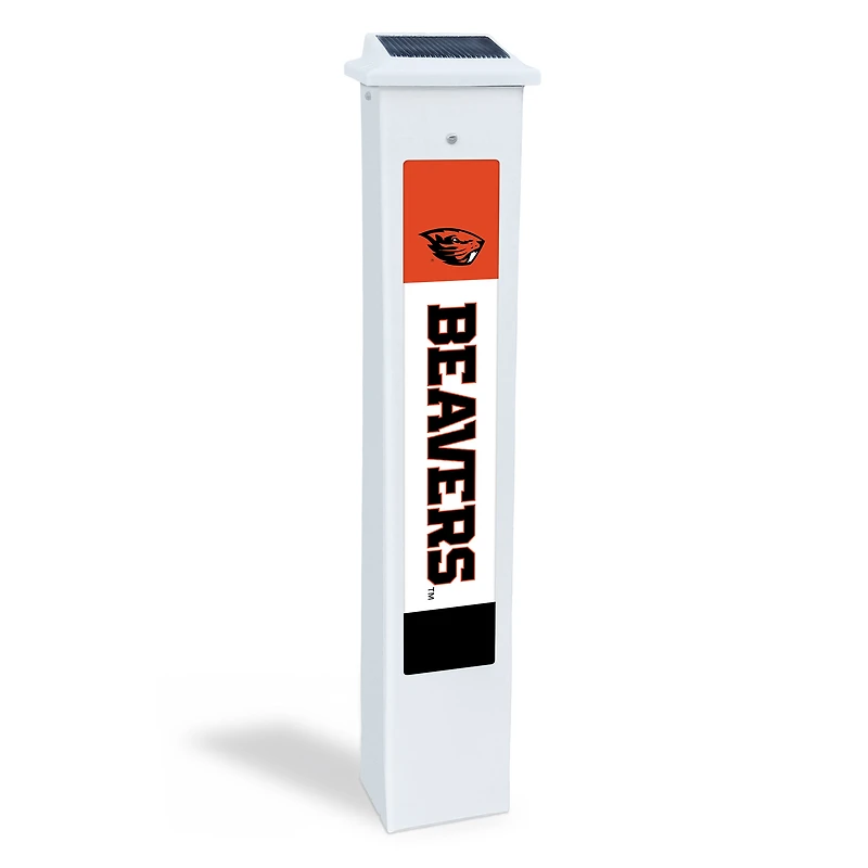 Oregon State Beavers 25" Solar Light Glow Post
