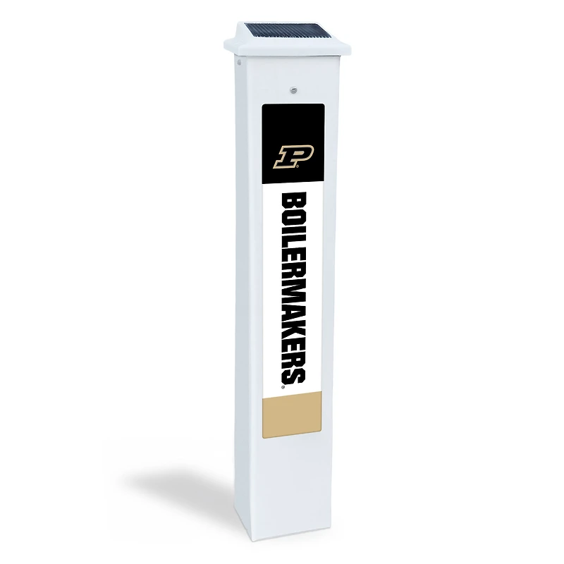 Purdue Boilermakers 25" Solar Light Glow Post