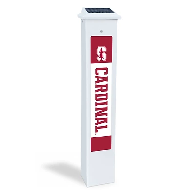 Stanford Cardinal 25" Solar Light Glow Post