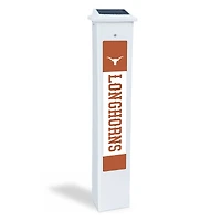 Texas Longhorns 25" Solar Light Glow Post