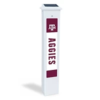 Texas A&M Aggies 25" Solar Light Glow Post