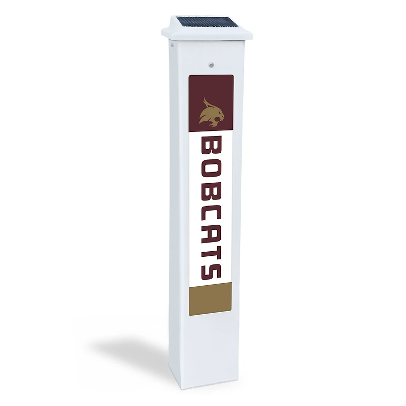 Texas State Bobcats 25" Solar Light Glow Post