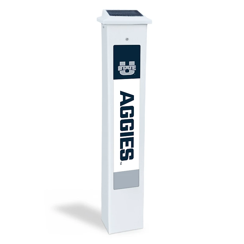 Utah State Aggies 25" Solar Light Glow Post