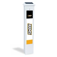 VCU Rams 25" Solar Light Glow Post