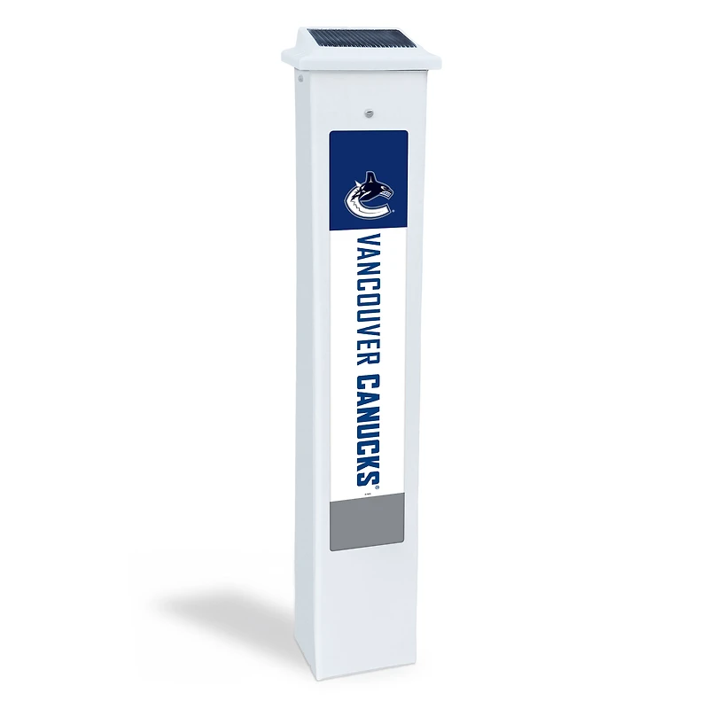 Vancouver Canucks 25" Solar Light Glow Post