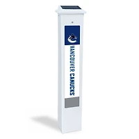 Vancouver Canucks 25" Solar Light Glow Post