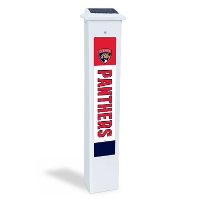 Florida Panthers 25" Solar Light Glow Post