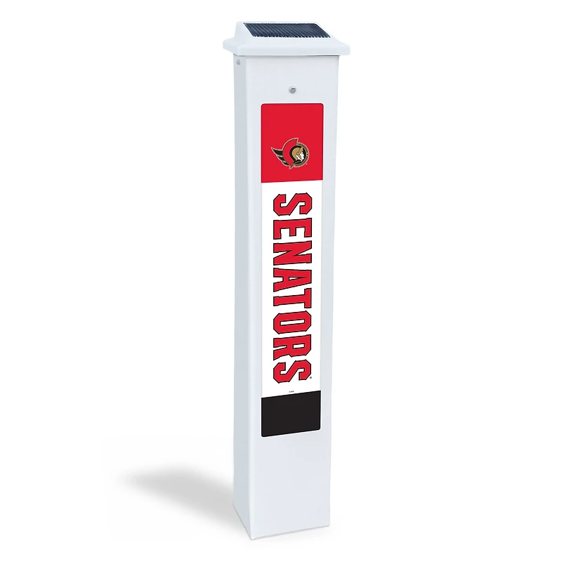 Ottawa Senators 25" Solar Light Glow Post