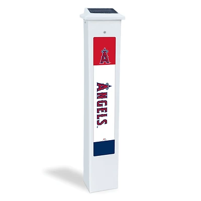 Los Angeles Angels 25" Solar Light Glow Post