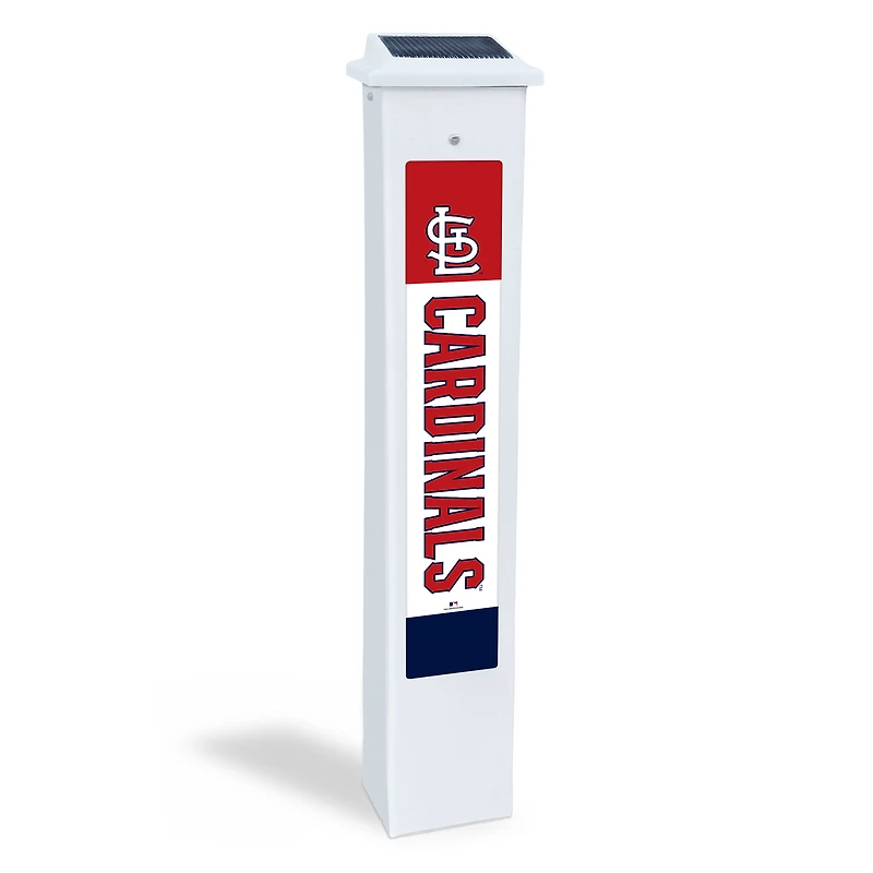 St. Louis Cardinals 25" Solar Light Glow Post