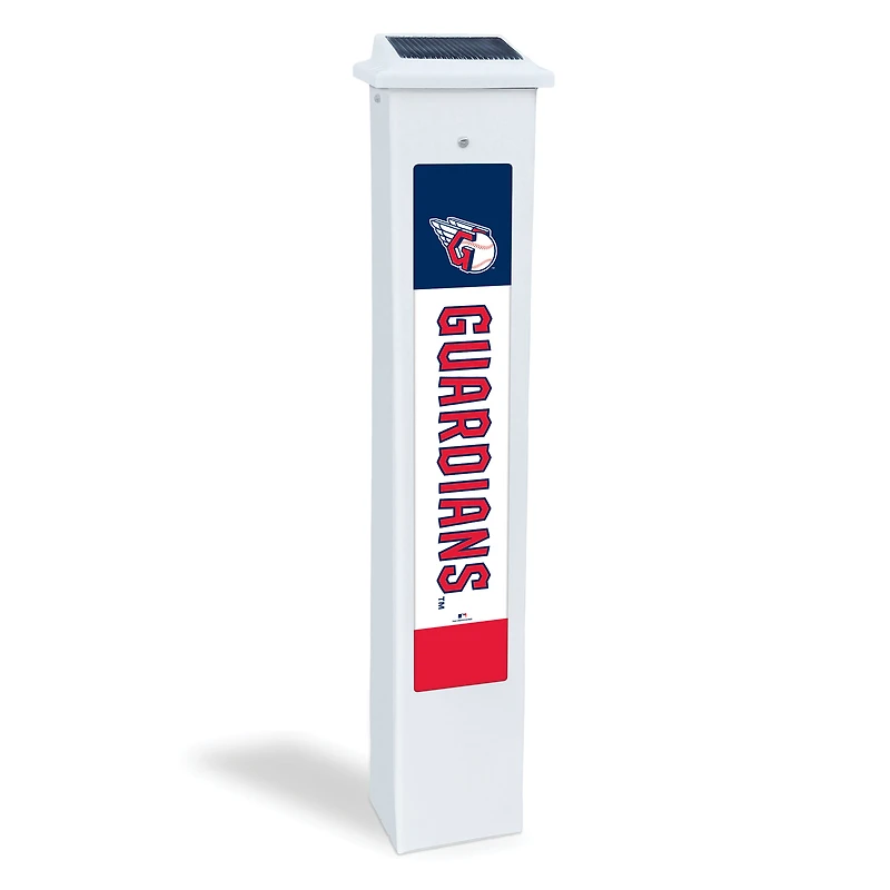 Cleveland Guardians 25" Solar Light Glow Post