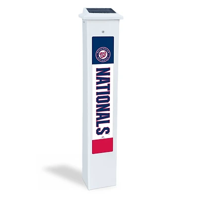 Washington Nationals 25" Solar Light Glow Post