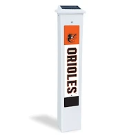 Baltimore Orioles 25" Solar Light Glow Post