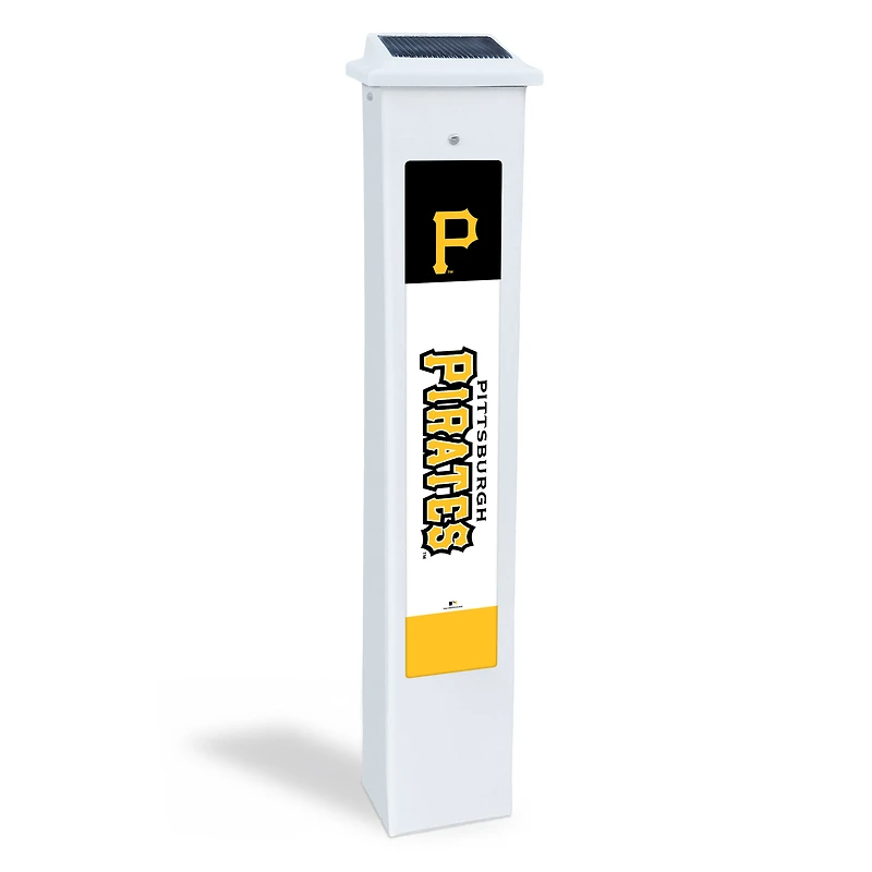 Pittsburgh Pirates 25" Solar Light Glow Post