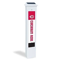 Cincinnati Reds 25" Solar Light Glow Post