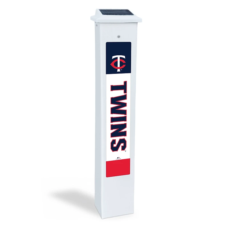 Minnesota Twins 25" Solar Light Glow Post