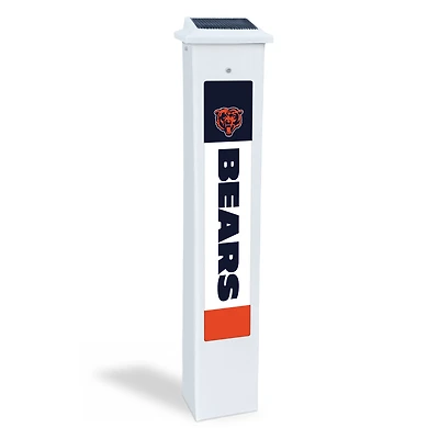 Chicago Bears 25" Solar Light Glow Post