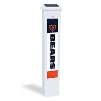 Chicago Bears 25" Solar Light Glow Post
