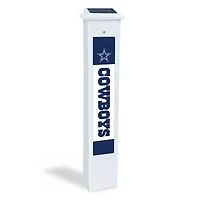 Dallas Cowboys 25" Solar Light Glow Post