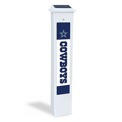 Dallas Cowboys 25" Solar Light Glow Post