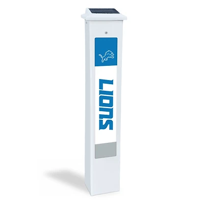 Detroit Lions 25" Solar Light Glow Post