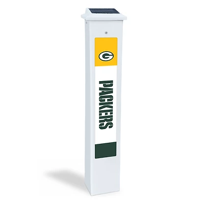 Green Bay Packers 25" Solar Light Glow Post