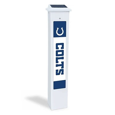 Indianapolis Colts 25" Solar Light Glow Post