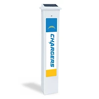 Los Angeles Chargers 25" Solar Light Glow Post