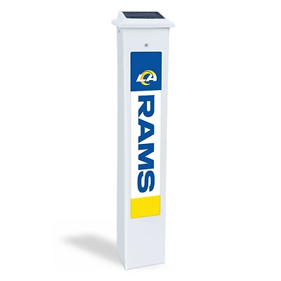 Los Angeles Rams 25" Solar Light Glow Post