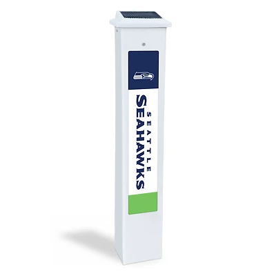 Seattle Seahawks 25" Solar Light Glow Post