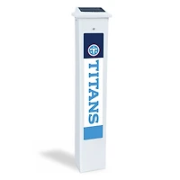 Tennessee Titans 25" Solar Light Glow Post
