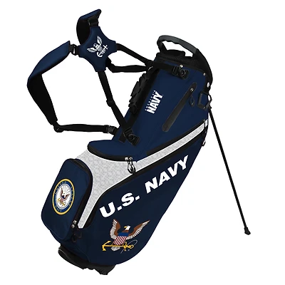 WinCraft Navy Midshipmen Caddie Carry Hybrid Golf Bag