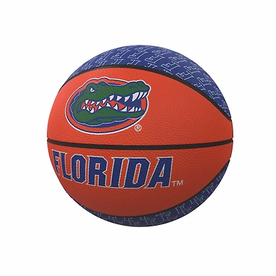 Logo Brands Florida Gators Repeating Logo Mini-Size Rubber Basketball