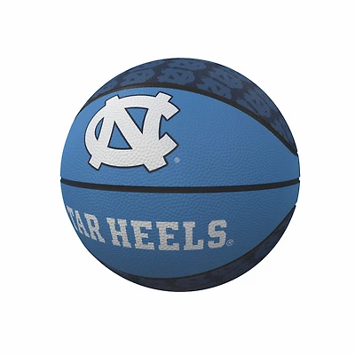 Logo Brands North Carolina Tar Heels Repeating Logo Mini-Size Rubber Basketball