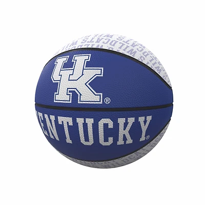 Logo Brands Kentucky Wildcats Repeating Logo Mini-Size Rubber Basketball