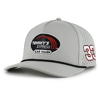 Unisex The Game Cleetus McFarland Gray Richard Childress Racing #33 Tommy's Express Car Wash Rope Adjustable Hat