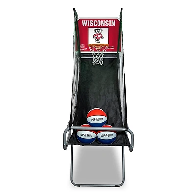 Pop-A-Shot Wisconsin Badgers Pop-Up Arcade Basketball Game